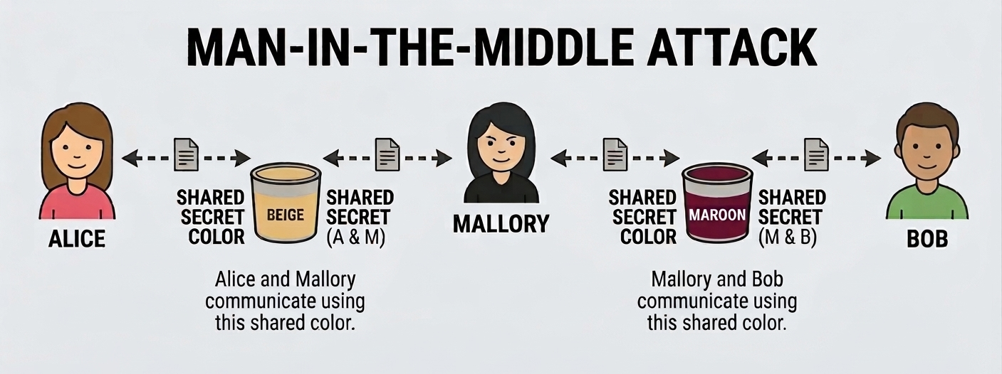 Man-in-the-middle (MITM) Attack
