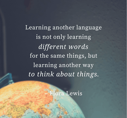 Quote on Languages